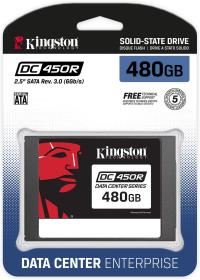 KINGSTON 480GB DC450R SEDC450R/480G 560MB/s 510MB/s SATA 3 6Gb/s Enterprise SSD